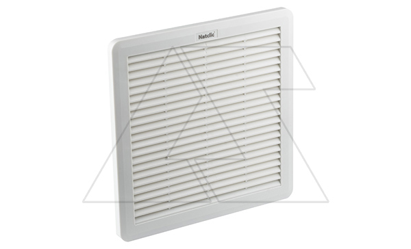 Фильтр-решетка SFF, габариты 250x250x35мм, вырез 223x223мм, степень фильтрации 94%, IP54, RAL7035