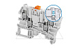 Клемма ZS6-S-4S-T2/6 винтовой зажим, с ножевым расцепителем, 4 конт, 2 тест. гнезда, 27А, 500В от интернет-магазина amperkin.by
