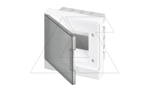 Щиток встраив. ABB Basic E BEF402206, 6M, прозр. серая дверь, 63A, IP40, 190x180x102mm, PEN-шина (стикерованный)
