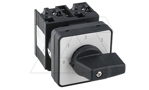 Переключатель UKT0-2-8242/E, 1P, 20A, тип 0-1-2-3-4, 1NO на 1_4, на дверь, фронт IP65