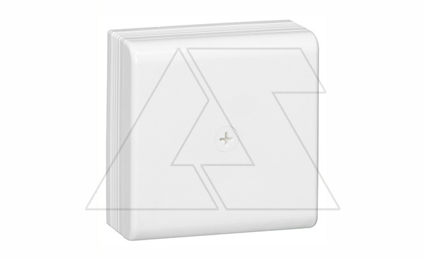 Коробка ответвительная 110х110х50мм для мини-каналов от 32х12,5 до 40х25, белый