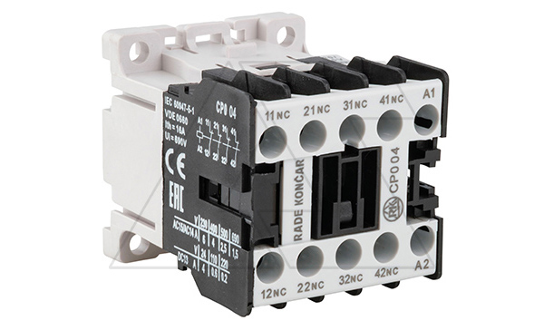 Контактор CP0 04 220/230 V 50Hz, 4NC, 6A(230VAC)/4A(400VAC) по АС-15, 220/230VAC