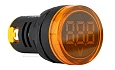 Индикатор напряжения светодиодный моноблочный AD116-22DSV, желтый, 24~550VAC, IP44, 22mm от интернет-магазина amperkin.by