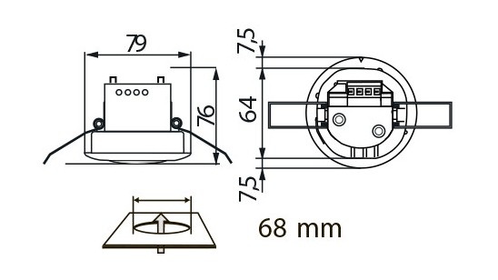 Сумеречный выключатель B.E.G. CdS-DIM-FC