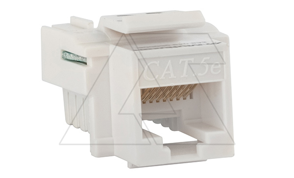 45X45 - Коннектор RJ-45 cat.5e Keystone, UTP