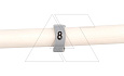 Маркер кольцевой RMS-02 59648-8, D кабеля 2,5-5mm, 1,5-4mm2, символ "8", PVC, серый (упак. 1000шт.) от интернет-магазина amperkin.by