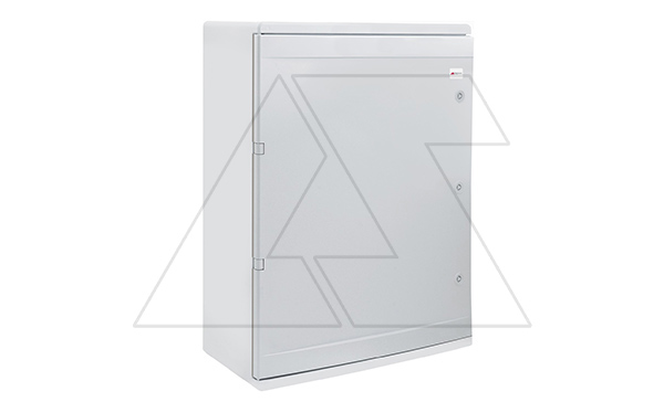 Щит навесной 800X600X260мм (ВхШхГ) с монт. панелью 735X535мм (ВхШ), с комплектом крепления на стену, дверь глухая, IP65, ABS пластик
