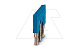 Перемычка FBS 3-5 BU на 3 полюса, для клемм 5,2mm, 24A, синяя от интернет-магазина amperkin.by