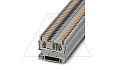 Клемма проходная PT 2,5 /5,2mm, push-in, 2 присоед., 2,5(max 4)mm2, 24A, 800V, серая от интернет-магазина amperkin.by