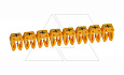 Маркер CAB3 d=0.5-1.5mm - "+" (упак.300 шт) от интернет-магазина amperkin.by