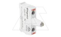 Osmoz - Блок красного индикатора LED, 12…24VAC/DC, для корпусов, винтовые зажимы