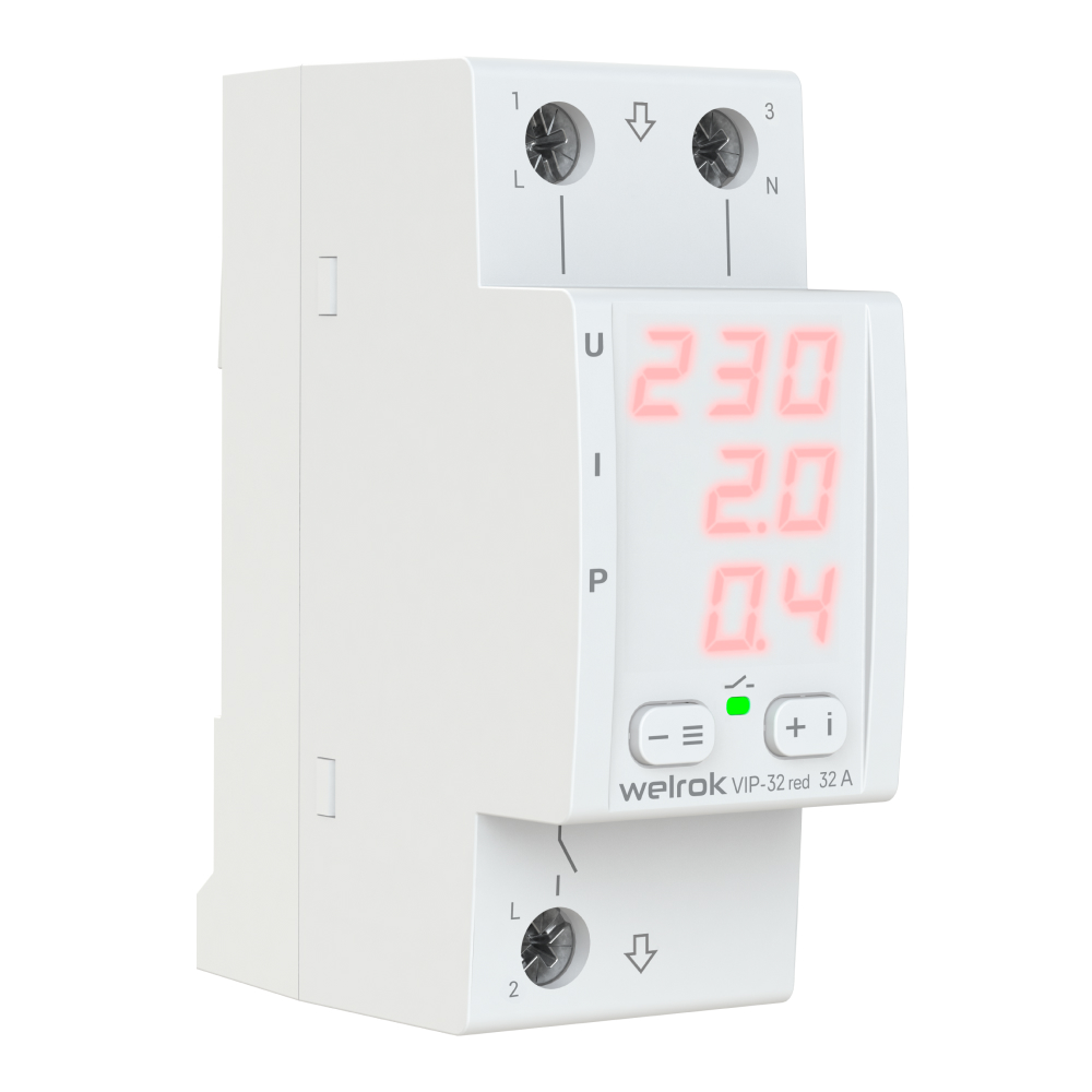 Многофункциональное реле Welrok VIP-32 red от интернет-магазина amperkin.by
