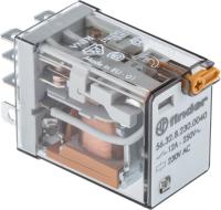 Миниатюрное силовое реле 56.32.8.230.0040, 2CO, 12A(250VAC/30VDC), 230VAC