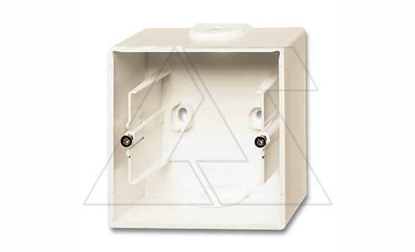 Basic 55 - Коробка для наклад. монтажа 1пост (шале-белый)