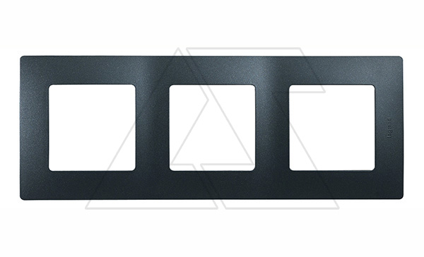 Etika - Рамка 3 поста (антрацит)