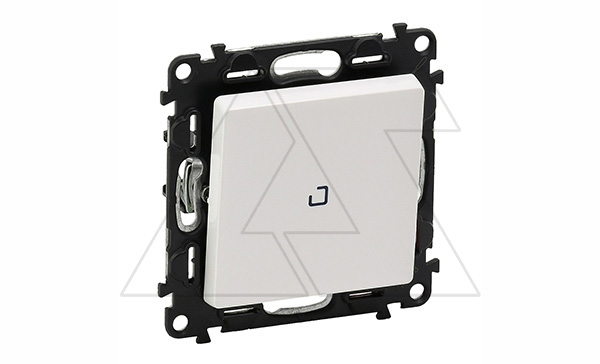 Valena Life - Переключатель промежуточный с подсветкой, белый (инд. упаковка)