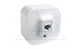 Quteo - Розетка RJ-45 5E UTP, накладной монтаж, белая от интернет-магазина amperkin.by
