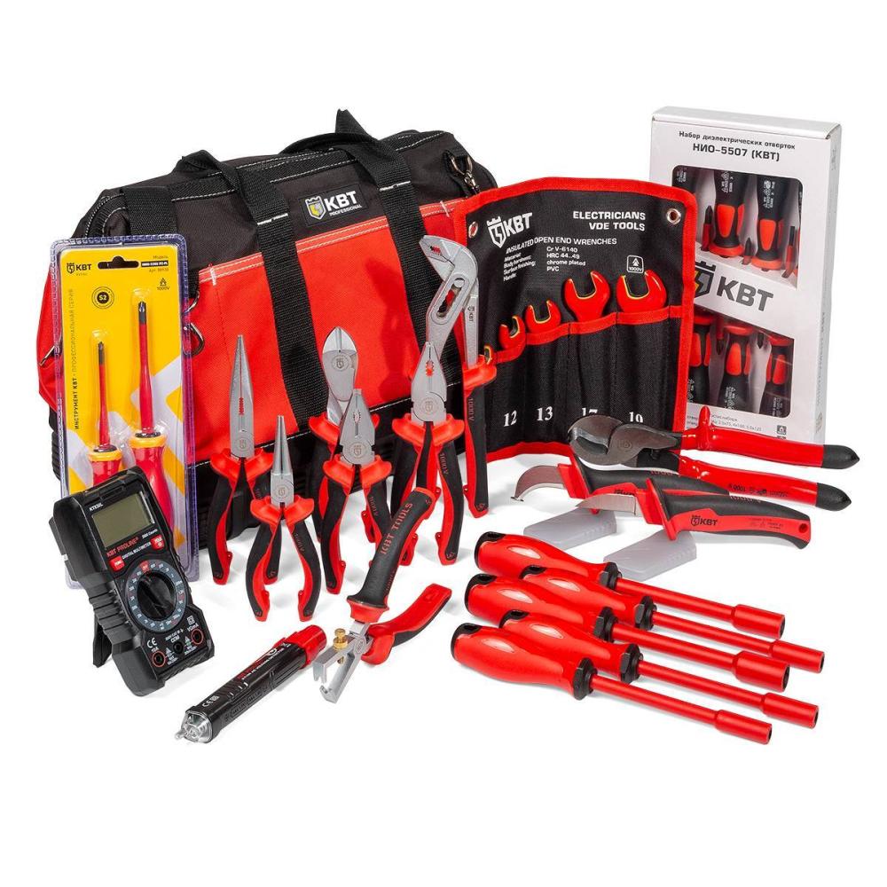 Набор инструментов электрика НИЭ-04 (КВТ)