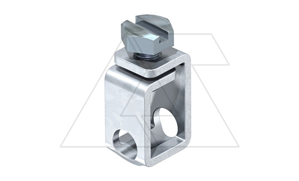 Клемма 1801 RK25 для подключения круглого проводника до 25мм² к шине 1801 VDE