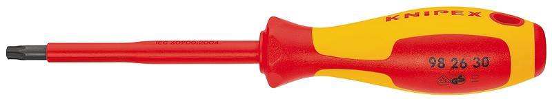 Отвёртка Torx® TX10 VDE 1000V, L-160 мм (KNIPEX)