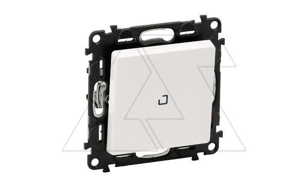 Valena Life - Выключатель с подсветкой, белый (инд. упаковка)