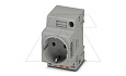 Розетка EO-CF/PT стандартная, push-in зажимы, монтаж DIN-рейка / прямой, 16A, 250VAC, серая от интернет-магазина amperkin.by