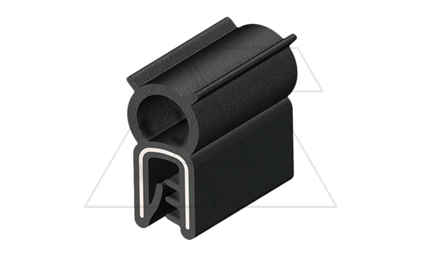 Профиль MCC уплотнительный самофиксирующийся 1,0-2,5mm, 33(20)x13mm, бухта 50m, RAL9005