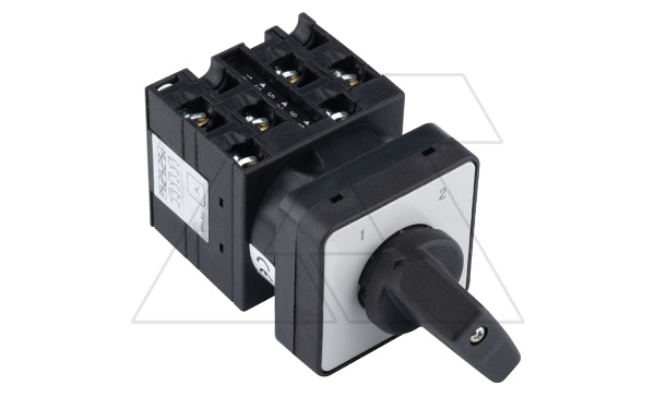 Переключатель UKT0-3-8222/E, 3P, 20A, тип 1-2, 3NO на 1_2, на дверь, фронт IP65