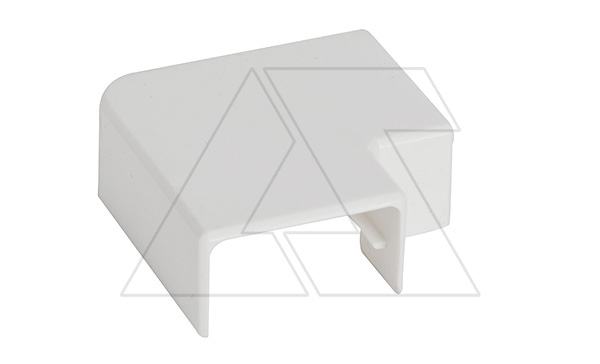 METRA - Угол плоский для мини-канала 20х12мм, пластик