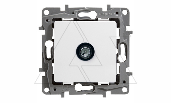 Etika - Розетка TV проходная 15дБ, 5-862MHz (белый)