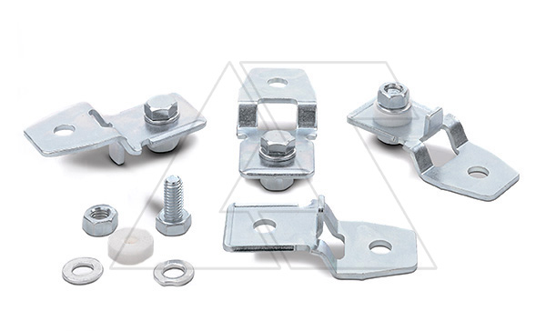 Комплект для крепления щитов ECOR(STX, CSX, ECOMP) нерж. сталь, 4 кронштейна