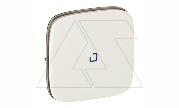 Valena Allure - Лицевая панель для выключателя одноклавишного с подсветкой, жемчуг