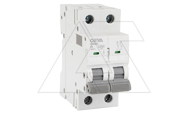 Авт. выключатель GYM9H-2P-4C, 2P, 4A, хар-ка C, 10kA, 2M