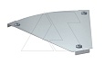 Крышка DFBM 45 100 FS секции угловой горизонтальной 45°, для лотка шириной 100мм, конв. оцинк. от интернет-магазина amperkin.by