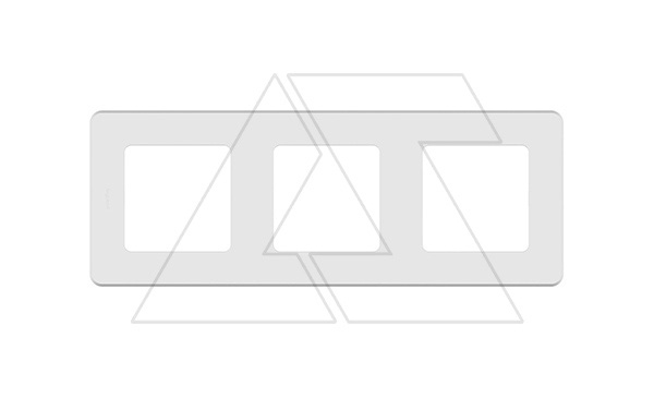 Inspiria - Рамка 3 поста (белая)