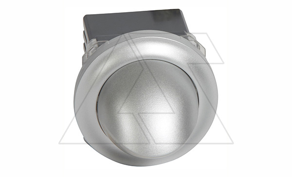 Celiane - Поворотный точечный светильник 2,8Вт, 70лм, с матовой хромир. накладкой