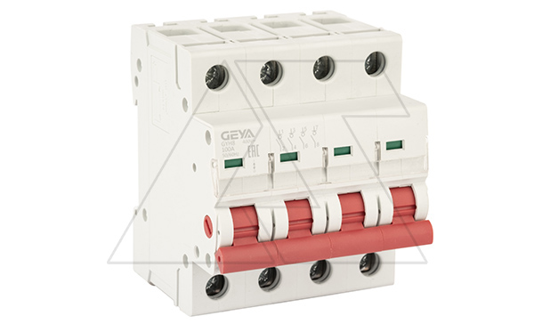 Выключатель нагрузки GYH8-4P-100, 4P, 100A, 4M