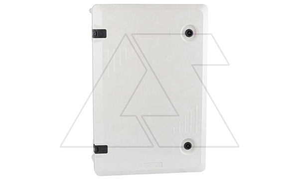 Щит навесной 600x400x200мм (ВxШxГ) из композитного (SMC) материала с монт. панелью 540x330мм, IP65