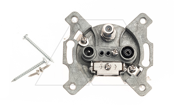 Basic 55 - Розетка TV-RD-SAT-концевая (лицевая накладка заказывается отдельно)