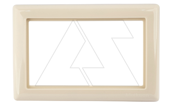 Daria - Рамка двойной розетки, к механизмам серии 21, сл.кость