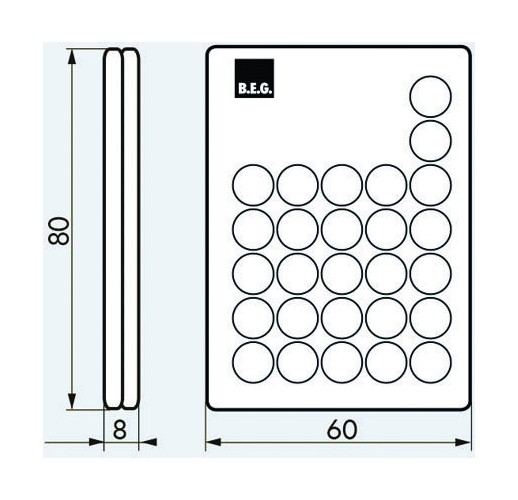 Пульт настройки и управления B.E.G. IR-PD3/4N-1C-E