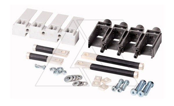 Компл. заднего присоед. NZM2-4-XKR, 4P, 1x10_185mm2/2x4_70mm2(Cu), 1x10_50mm2/2x10_50mm2(Al), для NZM2-4, PN2-4, N2-4, LZM2-4, LN2-4, на одну сторону