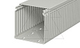 Перфокороб LKV 100100, органайзер для шкафов, 100 x 100 мм (глубина х ширина крышки), L=2000мм, RAL 7030 серый от интернет-магазина amperkin.by