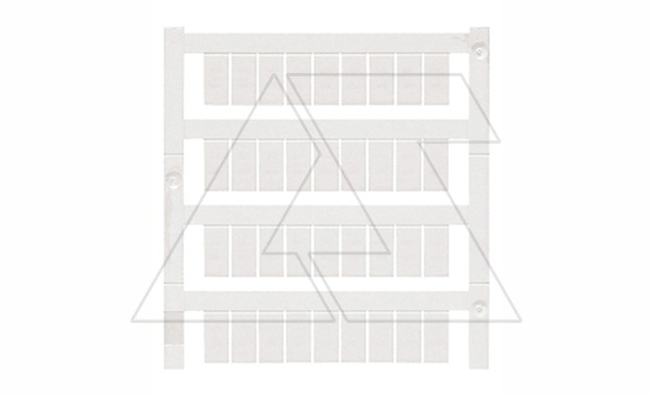 Маркировка клемм WS 12/6,5 MC белая, шаг 6 мм, L симв.=12мм (карта 108шт)