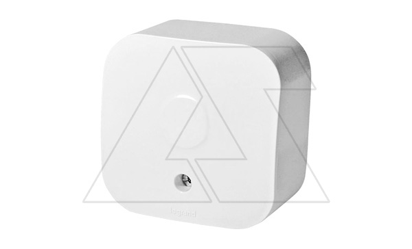 Quteo - Вывод кабеля, накладной монтаж, белый