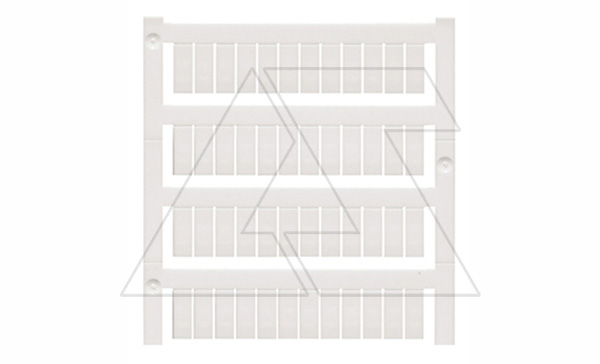 Маркировка клемм WS 12/5 MC белая, шаг 5 мм, L симв.=12мм (карта 144шт)
