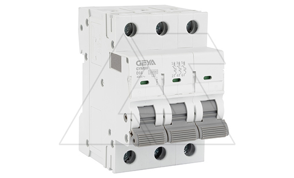 Авт. выключатель GYM9H-3P-16D, 3P, 16A, хар-ка D, 10kA, 3M