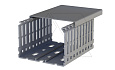 Перфокороб KKD 8060, органайзер для шкафов, 80x60х2000мм (ШxВхД), RAL 7030, серый от интернет-магазина amperkin.by