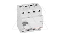 УЗО Legrand RX3, электромеханическое, 4P, 25A, 10kA, 100mA, тип AC, 4M