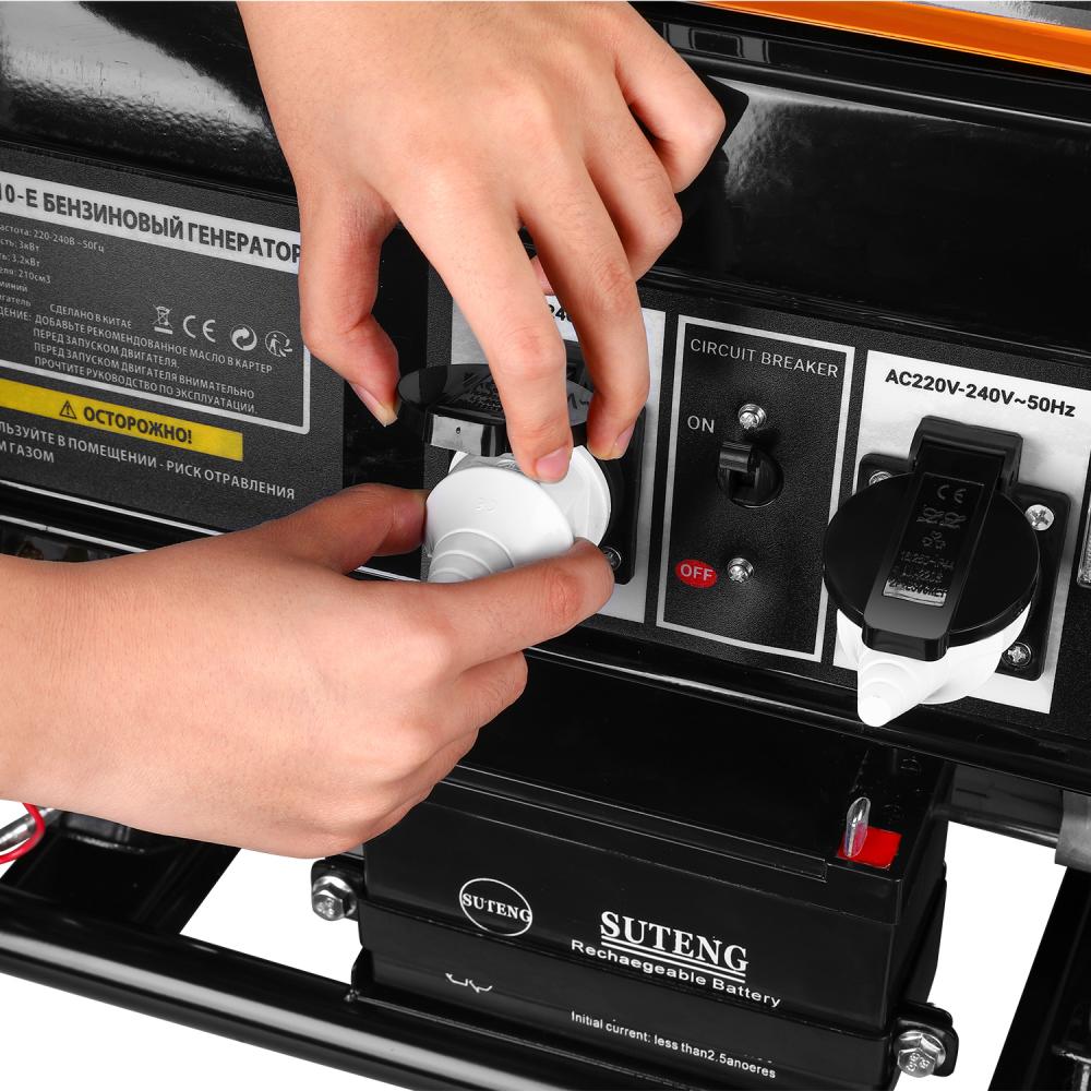 Генератор бензиновый DEKO DKEG210-E с электростартером от интернет-магазина amperkin.by